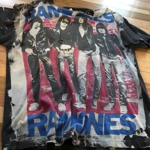 Vintage worned ramones shirt